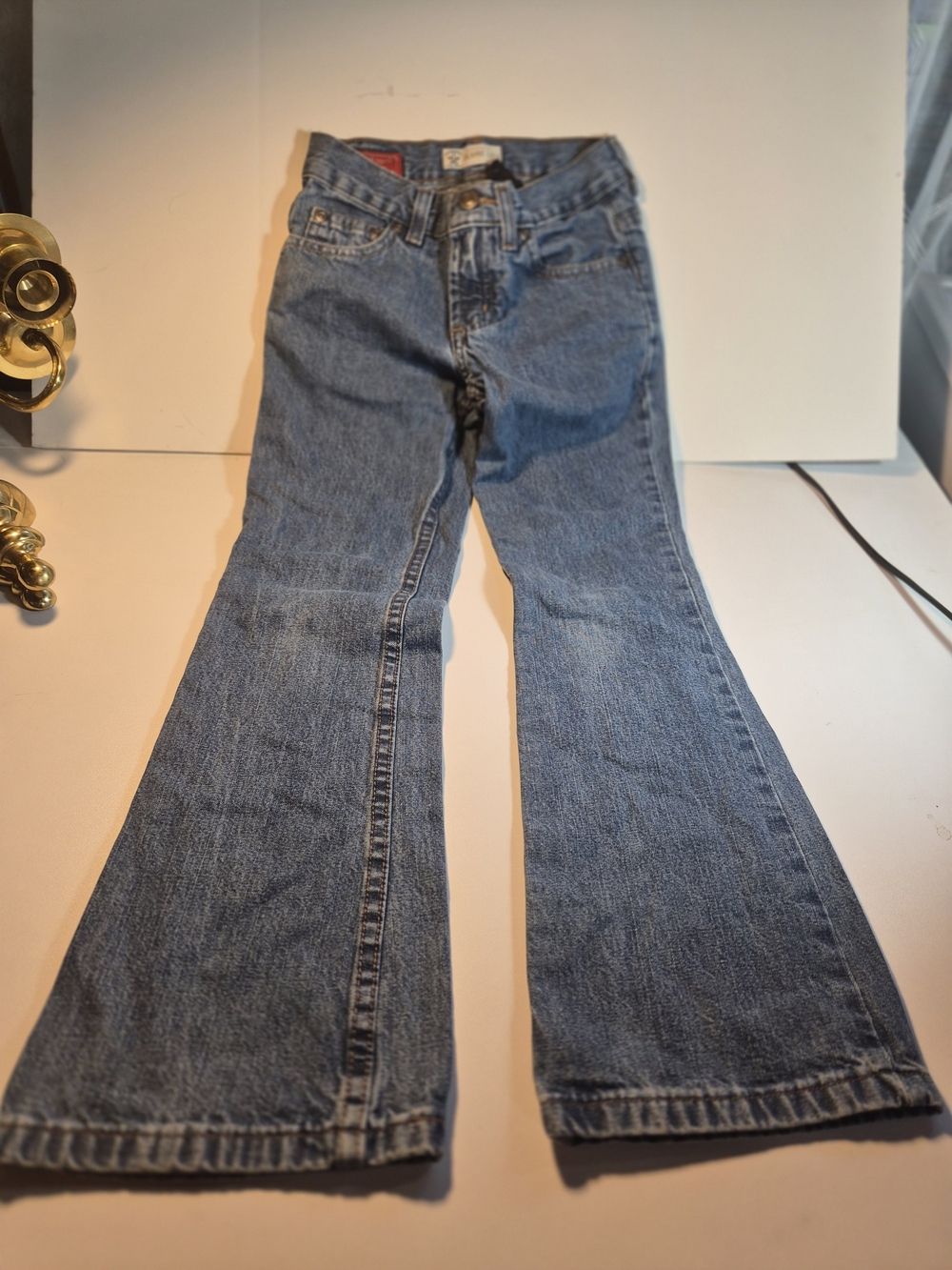 Arizona Jean Company Girls Light Blue Flared Jeans